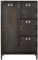 Aktenschrank Stauraumschrank Mehrzweckschrank Metallschrank Allzweckschrank Kleiderschrank Garderobenschrank Aufbewahrungsschrank 75x46x140cm