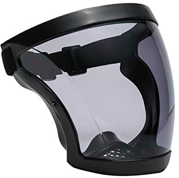 GIMOCOOL Scudi protettivi a Pieno facciale, Visiera Antiappannamento, Protezione Antiappannamento Riutilizzabile per Protezione, Visiera Trasparente, Sicurezza Protettiva Personale A Copertura Totale