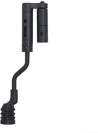 HpLive Bow String Suppressor, Metal Compound Bow String Stopper Suppressor Stabilizer Front Rear Mount Silencer