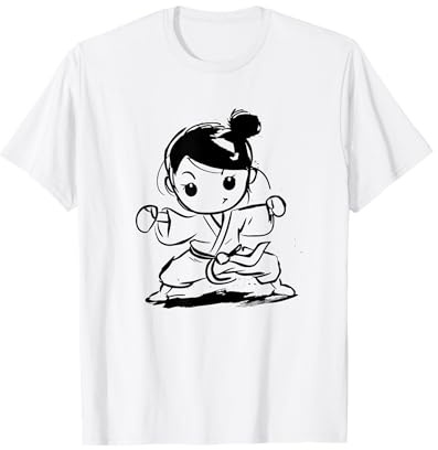 Karate Girl Comic T-Shirt