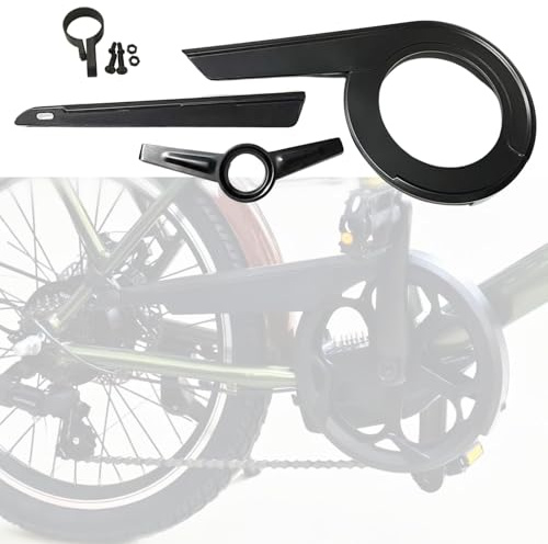 WRUIOY Bike Chain Guard Fit for 32-36/32-38/38-40/40-46 Teeth Universal Bicycle Chain Guard Protector for Kids Adult Bike (32-36 Teeth)