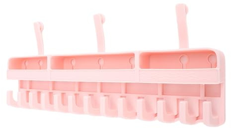 Soporte para Extensión de Cabello para Peinado, Soporte para Peluca Multifuncional con Ventosas, Estante de Almacenamiento para Lavado, Secado, Organización del Baño