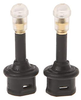 Lot de 2 adaptateurs Toslink femelle vers prise mâle 3,5 mm