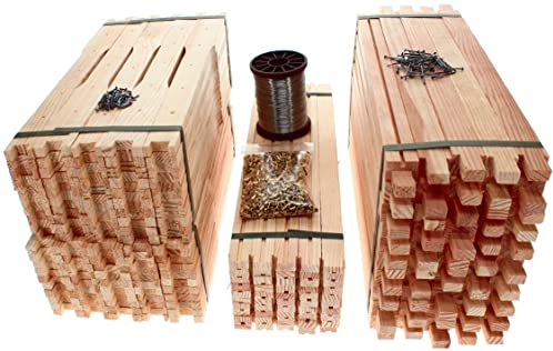 Germerott Bienentechnik Deutsch Normal Rahmen Set ANDERTHALB mit Hoffmann Seiten zum selber zusammenbauen