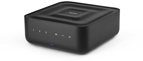 Denon Home Amplifier (100W x 2), kompakter Stereoverstärker mit HEOS Built-in, High-Res Audio, Dolby Digital Plus Decoding, kabelloses Musik-Streaming über WLAN, AirPlay 2 und Bluetooth