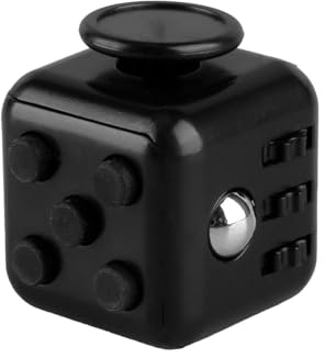 Tabanzhe Fidget Cube-Sensory Stress Anxiety Relief Cube 6 Different Functions Finger Cube Hand Spinners for Adults Office Home Killing Time