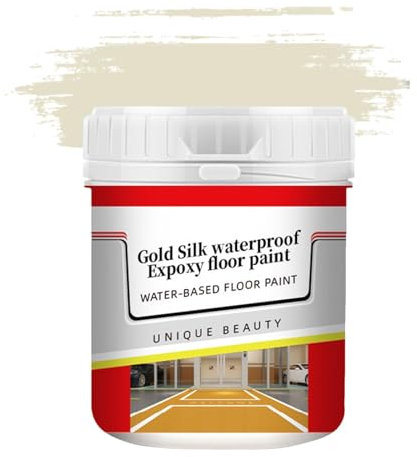 Bodenfarbe auf Wasserbasis – langlebige Beton-Epoxidbeschichtung für Einkaufszentren, luft- und wasserblockierende Farbe | Bodenversiegelung, schützende Betonfarbe für industrielle und gewerbliche Bod