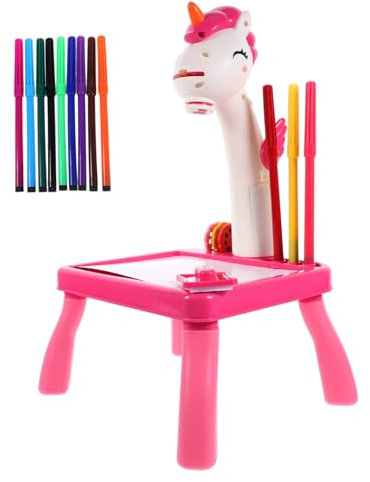 DRESSOOS Tablette Graphique Pour Garçon Fille Avec Projecteur De Dessin Table De Projection Pour Peinture Jouet Éducatif Pour Dessin Animé