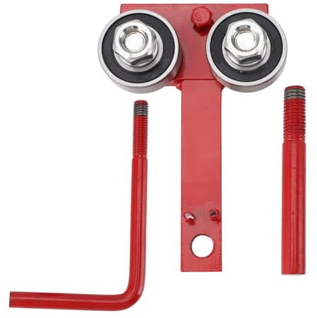 Binari per asta per motosega, strumento di serraggio in acciaio al carbonio, regolazione accurata, piastra di guida per catena, correzione della piastra di ricambio per motosega, riparazione