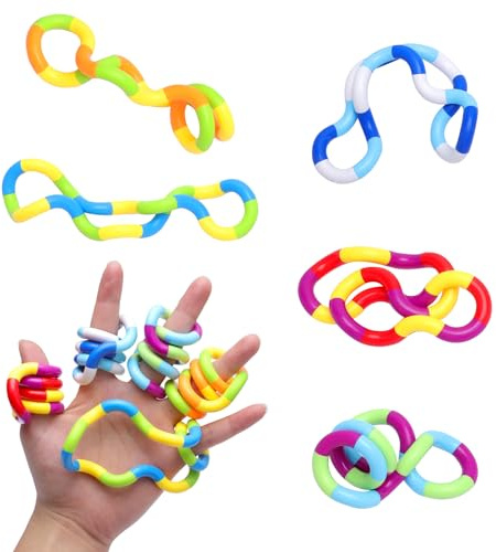 Fidget Toy Set 5 Pezzi – Giocattolo Antistress Sensoriale per Adulti – Stimming Toys ADHD Autismo, Giochi di Concentrazione, Rilassamento & Terapia