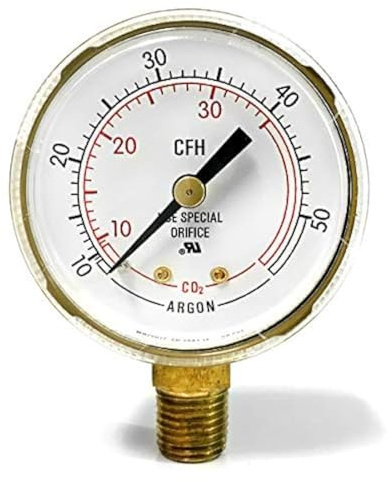 GAUGE 2in 0-50 CFH MODEL US-17