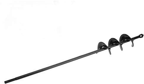 Trivella, Punta da Trapano per Fori a Spirale dal Design Standard Robusto per Giardino(5 * 45 cm)
