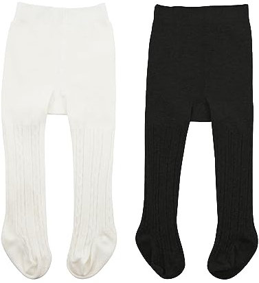 Ballettstrumpfhose Mädchen Ballett Strumpfhose Mädchen Feinstrumpfhose Mädchen Strumpfhose Mädchen Ballettstrumpfhose Damen Baby Strumpfhose Ballettkleidung Mädchen Weiße Schwarze Paare 0-6 Monate(S)