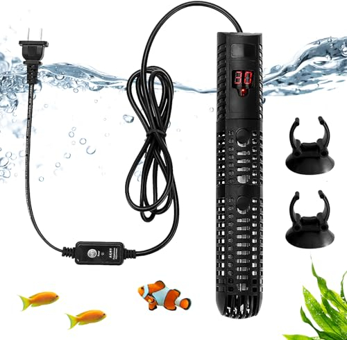 Vegena Aquarium Heizung 200w, Aquarium Heizstab, Heizstab Aquarium, Aquariumheizer Thermostat Für Fischtanks Thermostat Regelheizer Aquarienheizer Für Fischtanks Und Aquarium (100-140l)