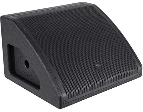 Proel WD12AV2 Monitor Professionale Audio da palco attivo a due vie coassiale 350 W di potenza complessiva (700 W di picco), Nero