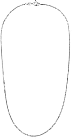 Amor Collier 925 Sterling Silber Damen Halsschmuck, 38 cm, Silber, Kommt in Schmuck Geschenk Box, 2017682