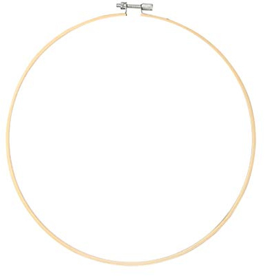 BESPORTBLE 1pieza Bambú Marco De Bordado Herramienta Manual De Costura Para Bordado Cruz y Decoración Paredes