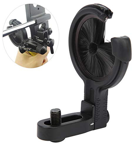 Rest Round Stand, Brush Height Adjustment Double Sided Recurve Bow Target Archery Accessories