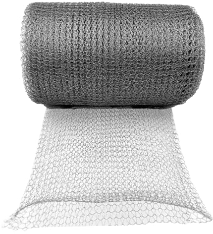 Maschendraht Drahtgitter Edelstahl Drahtgeflecht Feinmaschig 15,2cm X 6m Maschendrahtzaun Wühlmausgitter Für Hochbeet Metallgitter Für Nagetierschutz, Lochfüller, Schützen Von Setzlingen Samen