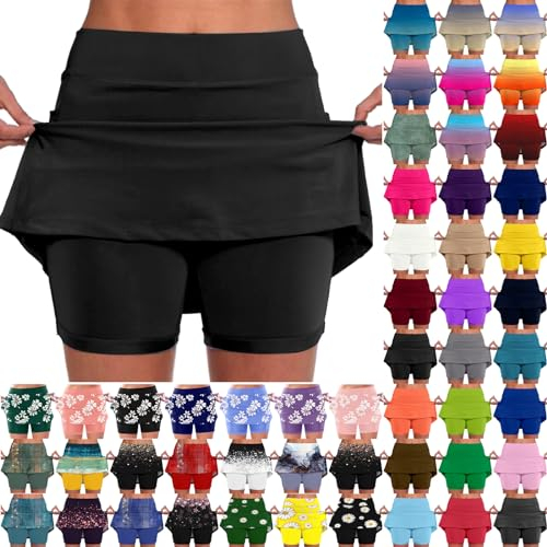 Reise Must Have Meine Angebote Rock Mit Hose Drunter Hosenrock Tennisrock Damen Mit Hose Leggings 2 In 1 Shorts Fitness Sport Golfrock Laufrock Minirock Damen Sexy Leder