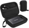 Lacdo Externe Festplattentasche Schutzhülle für Samsung T7 / T7 Touch Portable SSD, External Solid State Drives 500GB 1TB 2TB 4TB USB 3.2 Gen 2 Hard Eva Stoßfeste, Schwarz+Grau