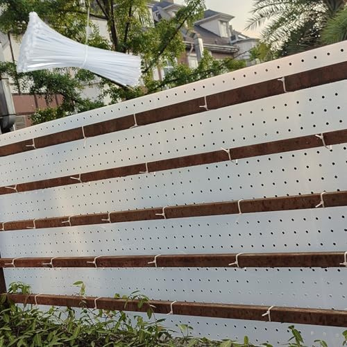 ZGhuoHua Panneau Brise Vue Balcon Imperméable, Pare Cache Vue Cloture Balcon, Couverture de Confidentialité Écran Plaque Polycarbonate pour Jardin Exterieur Terrasse 1mm(120x1000cm)