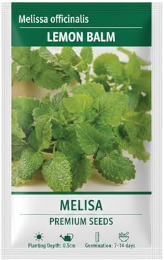 DECOALIVE | Semillas de Melisa Natural para Infusión y Jardín Doméstico