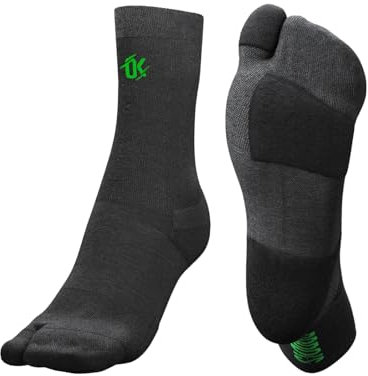 PODOKS® Calcetines Running Hombre y Mujer | Compresión deportiva y almohadillado estratégico | Alivia Fascitis Plantar | Sirve para Padel, Crossfit, Trekking | Fabricados en España