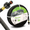 BRADAS® Perlschlauch Bewässerungsschlauch AQUA-DROP 1/2 Zoll 15 m Schwarz | Flexibler Gartenschlauch Ober- & Unterirdisch Verlegbar Tropfschlauch Soaker Hose Perlregner | Wasserersparnis bis 70%