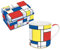 Tasse Mondrian, 30 cl, Aufdruck Impression
