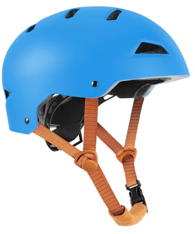 WHALEZON Kids Bike Helmet Ages 3-5-8-14, CPSC ASTM CPSIA Certified Toddler Helmet-Boys Blue
