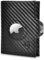 GenTo - AirTag Slim Wallet mit Münzfach & RFID NFC Schutz - Mini Geldbörse - dünnes schmales Kartenetui Geldklammer Kreditkartenetui Herren & Damen - inklusive Geschenkbox (Carbon)