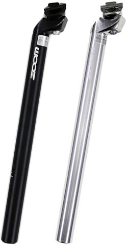 DJC Bike Seatpost for MTB Road Bike Gravel Aluminum Lightweight 25.4mm 26.8 27.2 28.6 30.4 30.9 31.6mm Black Silver City Lady Bike (Black, 26.8mm)
