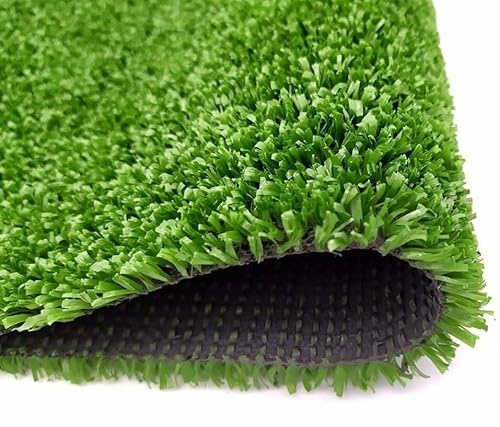Generico Prato Sintetico 6/8mm Erba Finta Calpestabile per Terrazze, Balconi, Giardini, Aree Gioco e Bordi Piscina (1x25 Metri)