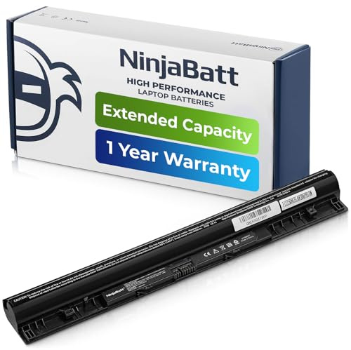 NinjaBatt Batteria per Lenovo L12M4E01 L12L4A02 L12S4A02 L12S4E01 S510P Z710 IdeaPad Z50-70 Z50-75 Z70-80 G50-70 G5-80 G50-45 G40 0S G50 0s G505s S410p - Lunga durata [4 celle/2200 mAh/33Wh]