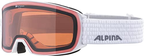 ALPINA NAKISKA Q Skibrille, white matt, One Size