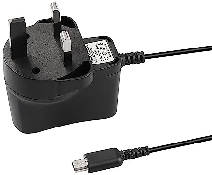 Charger for Nintendo DS Lite, Xahpower AC Adapter Compatible with Nintendo DS Lite Systems Power Charger, Wall Travel Charger Power Cord Charging Cable