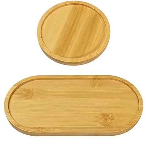 Vassoio Ovale Da 1 Pezzo E Vassoio Rotondo Da 1 Pezzo, Vassoio Per Posate, Vassoio Da Bagno, Vassoio Per Alimenti, Vassoio Per Riporre Oggetti, Accessori Per Mobili, Decorazioni Per La Casa