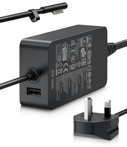 Surface Book 3 Charger, 127W 102W Microsoft Surface Charger for Surface Book 3 2 1,Surface Laptop Studio 2 1,Windows Surface Pro 11 10 9 8 7 6 5 4 3,Surface Laptop 7 6 5 4 3,Surface Go,Surface Charger