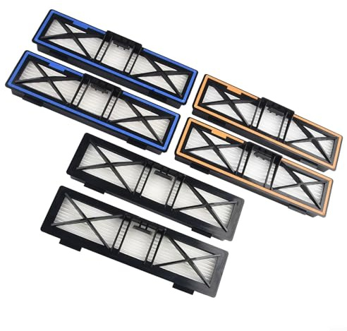 Set di filtri per aspirapolvere robot Neato D10 D9 D8 D7 D6 D4 D3 D5 D70 D75 D85 70E 9450379 progettati per migliorare le prestazioni della spazzatrice catturando polveri sottili e