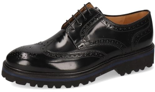 Melvin & Hamilton Derby - Scarpe da Uomo Matthew 33, Nero, 43 EU