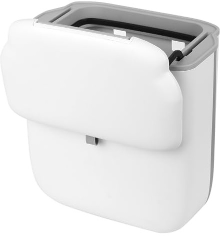 Pattumiera da Sportello, 2,6 Galloni Pattumiera Pieghevole da Appendere con Coperchio, Cestino Cucina Campeggio per Accessori Camper Accessori Cucina Campeggio Ufficio Bagno Camera da Letto