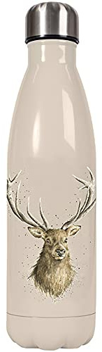 Wrendale Designs by Hannah Dale - Portrait of a Stag Reusable Water Bottle - 500ml