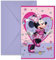 Procos Folat 93942P Einladungskarten FSC Minnie Mouse-6 Stück, Mehrfarben