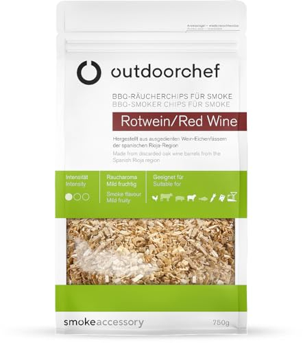 OUTDOORCHEF Smoke Räucherchips - Rotwein