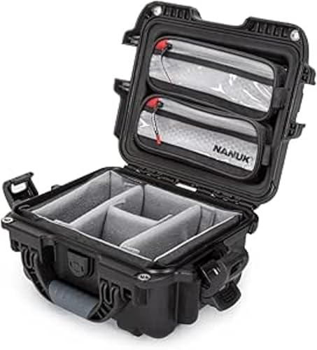 NANUK 905 Pro Photo Kit, Valise Rigide de Protection, Étanche, Carry-on
