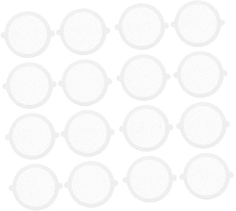 Angoily 30pcs Kitchen Sink Hair Filter Stickers Floor Drain Hair Catcher for Bathroom and Kitchen