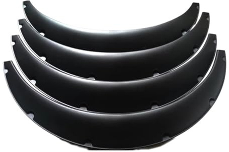 Lot De 4 Élargisseurs D'ailes Universels Flexibles 90 Mm Pour Passages Roues Extra Larges