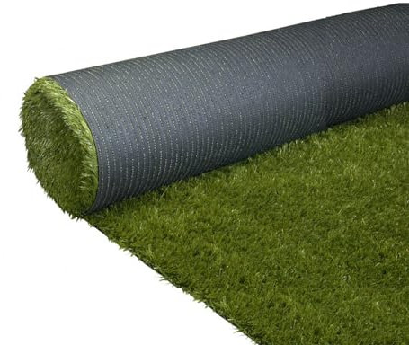 Rollos de Cesped Artificial 1x10 Barato - Césped Artificial para Exterior Resistente y Suave - Rollo Cesped Artificial Terraza Compatible con Animales - Alfombra Césped Exterior 30mm