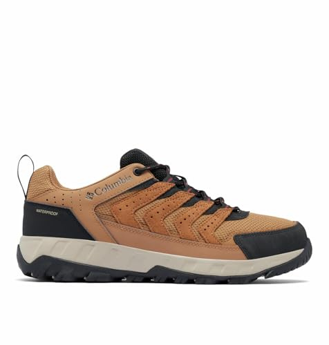 Columbia Herr Strata Trail Low Waterproof trekking- och vandringsskor låg midja, Kryddälg, 43 EU